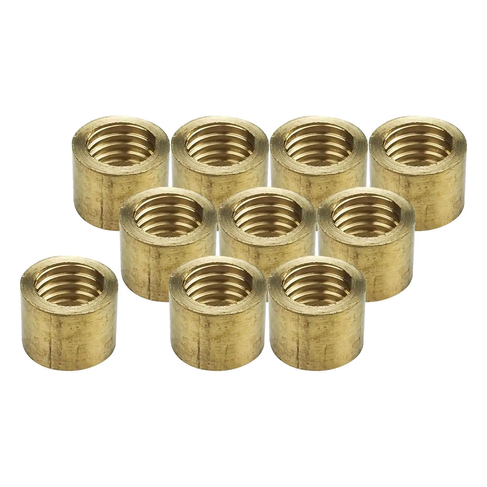

Brass Billiard Cue Ferrule Portable Head Tube Repair Kit 10mm Copper Hoop for Snooker Pool Stick Accessory