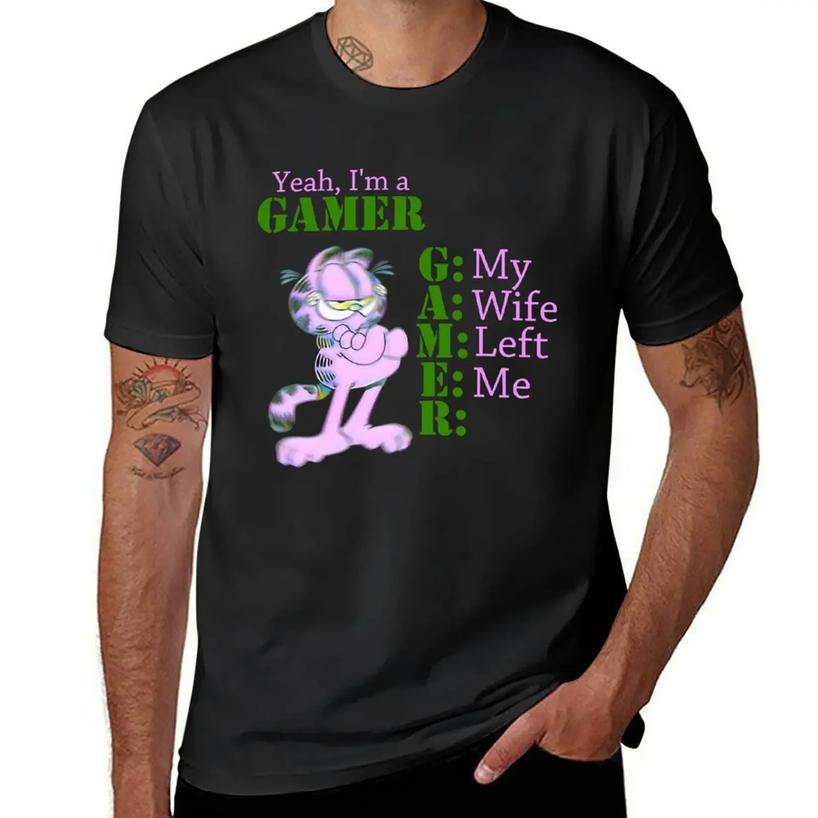 Yeah, Im a GAMER T-Shirt cheap stuff graphic t shirts cute tops tops cotton t shirt men