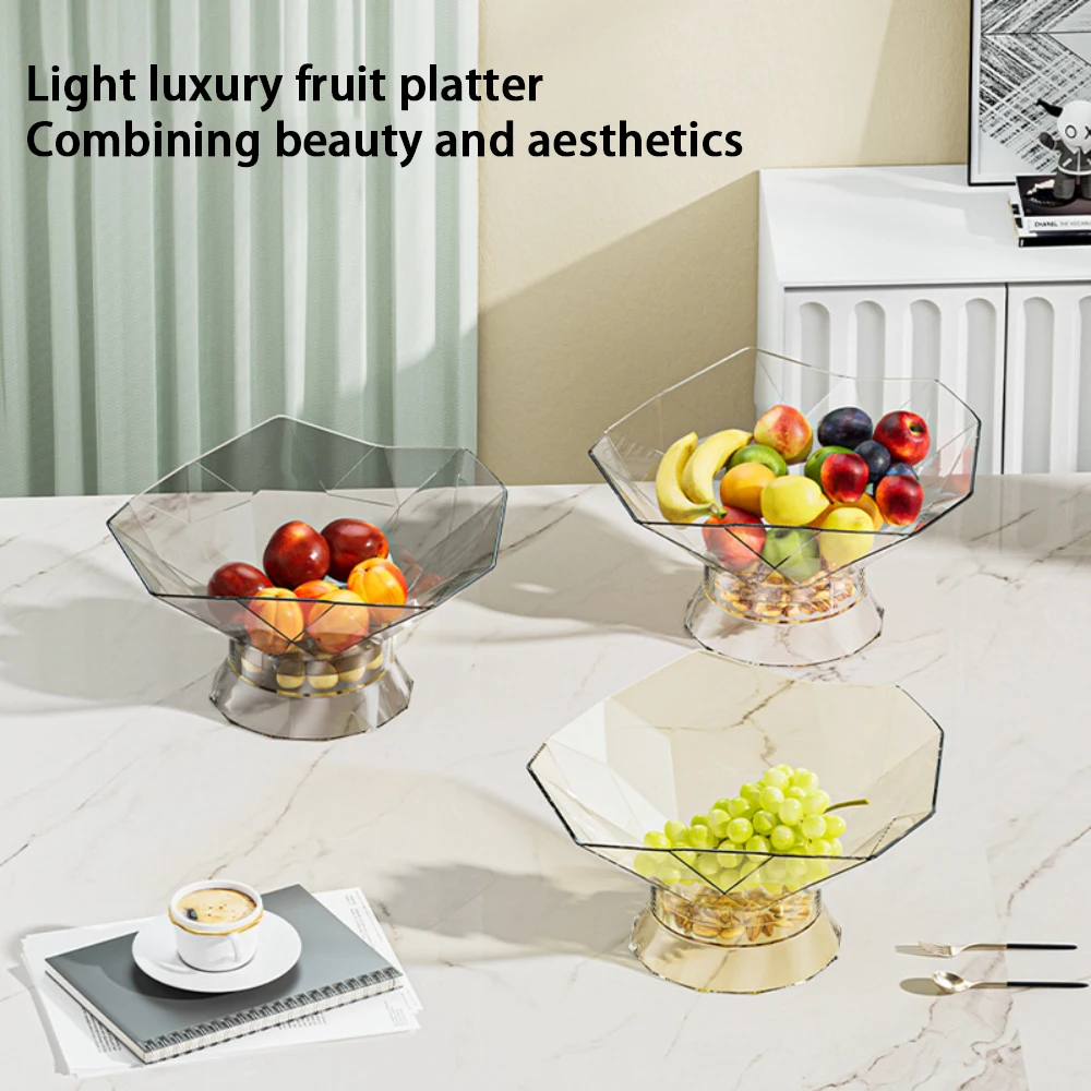 

Modern Light Diamond-shaped Luxury Drainage Tray Simple Home Living Room Coffee Table, High Appearance