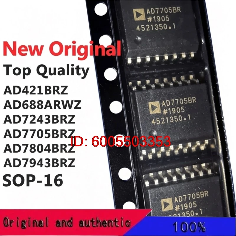(1 Piece) AD421BRZ AD688ARWZ AD7243BRZ AD7705BRZ AD7804BRZ AD7943BRZ SOP-16 New Original