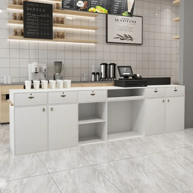 المنظمون أمين الصندوق مكافحة الاستقبال المنبر الفاخرة الصغيرة مكتب الاستقبال الدائمة مكتب تصميم أثاث صالون Scrivania #4