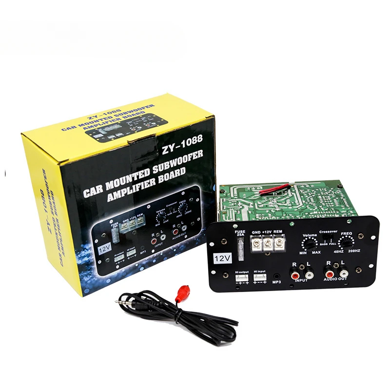 Family Karaoke Outdoor Car Audio Subwoofer Power Amplifier Board Bluetooth Car Power Amplifier Board ZY-1088