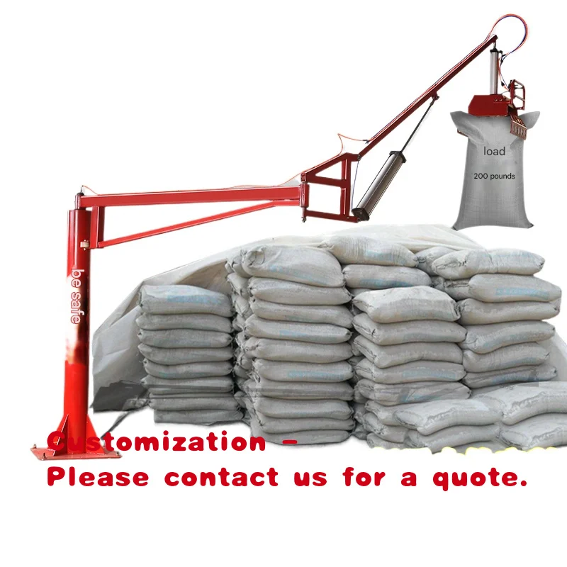 custom.Customized Truck Electro-Hydraulic Lifting Balance Cement Palletizing Loading Unloading New Pneumatic Mechanical Gripper