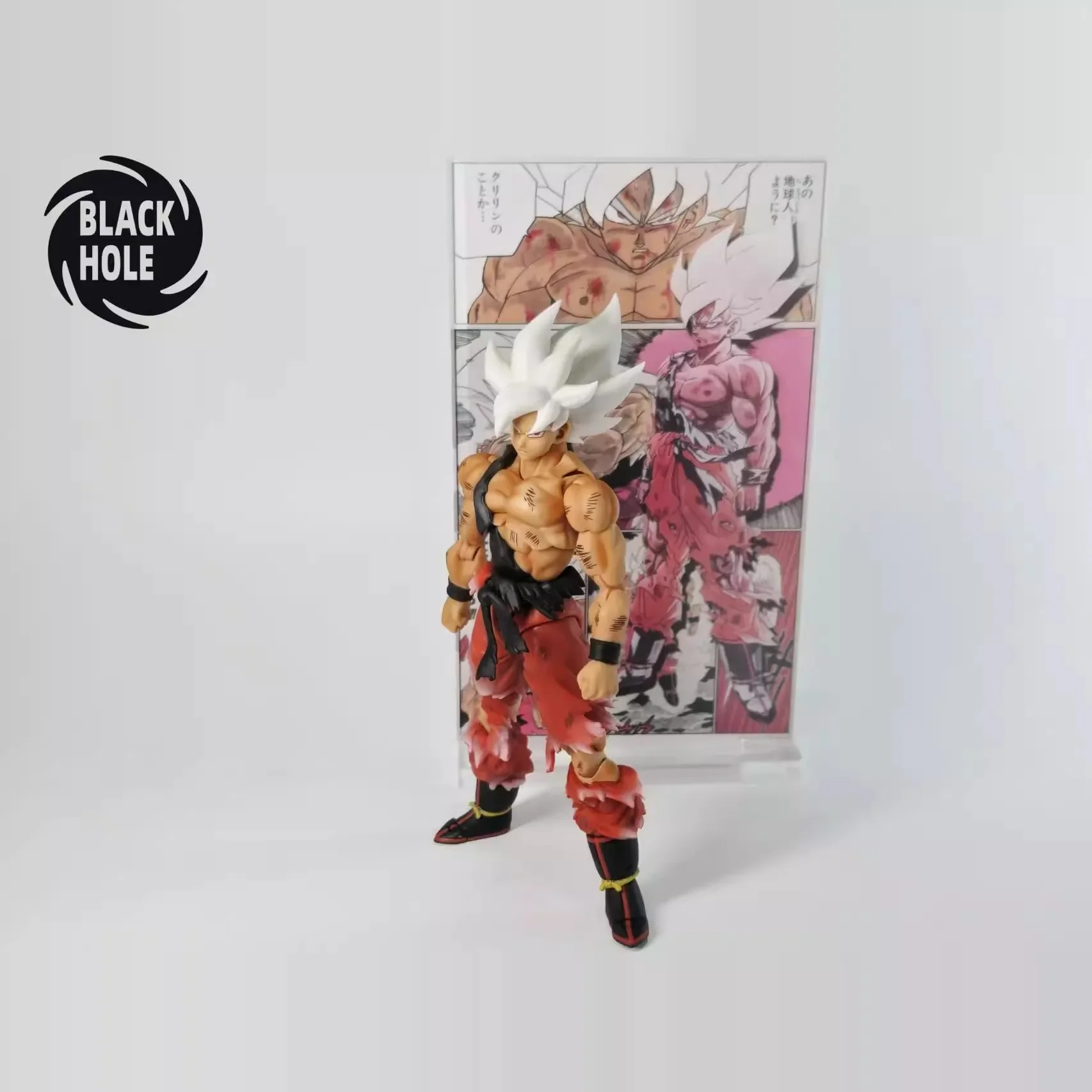 ألعاب الثقب الأسود Dbz Son Goku Shf Ssj عمل نموذج لجسم لعبة سوبر سايان المحارب الصحوة أنيمي تمثال هدية جمع حلية #4