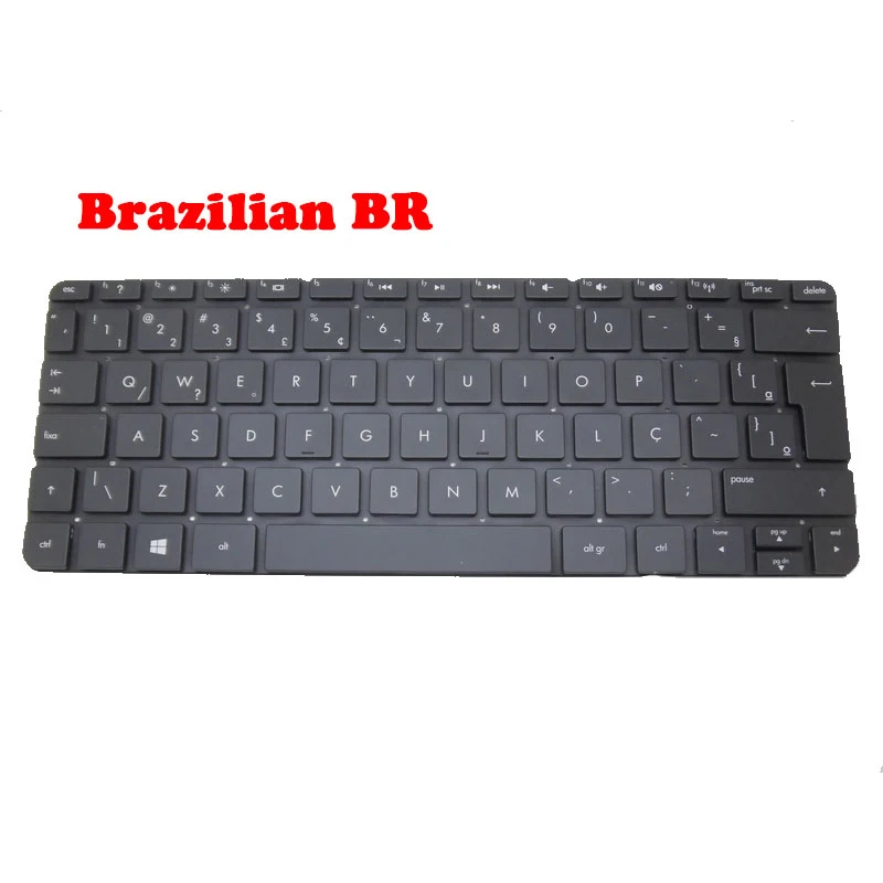 Keyboard For HP For ENVY X2 11-G000 694497-031 UK United Kingdom/BR Brazil/FR French/IT Italy/SP Spanish without frame black