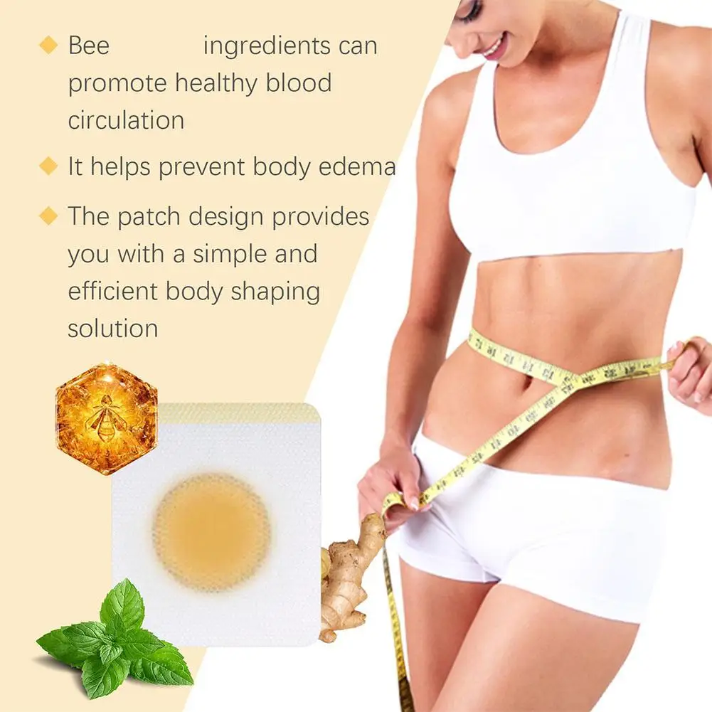 30pc/box ﻿Fat Burning Patch Remove Belly Waist Leg Cellulite Firming Arm Boost Metabolism Improve Obesity Body Shaping