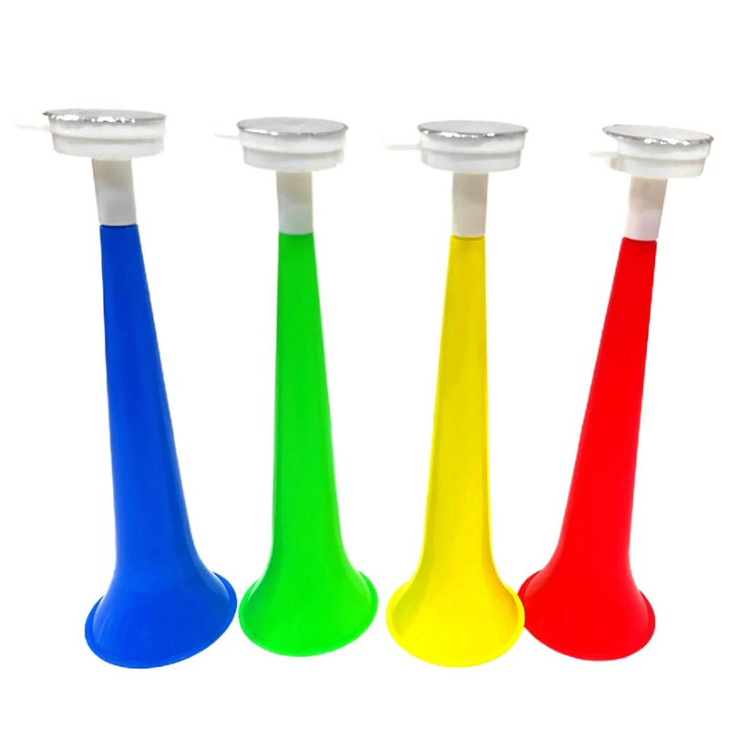 Practical Cheer Plastic Horn Plastic Soccer Game Cheerleading Props For Fans For Kids Trumpet Soccer Cheer Horn Appliances