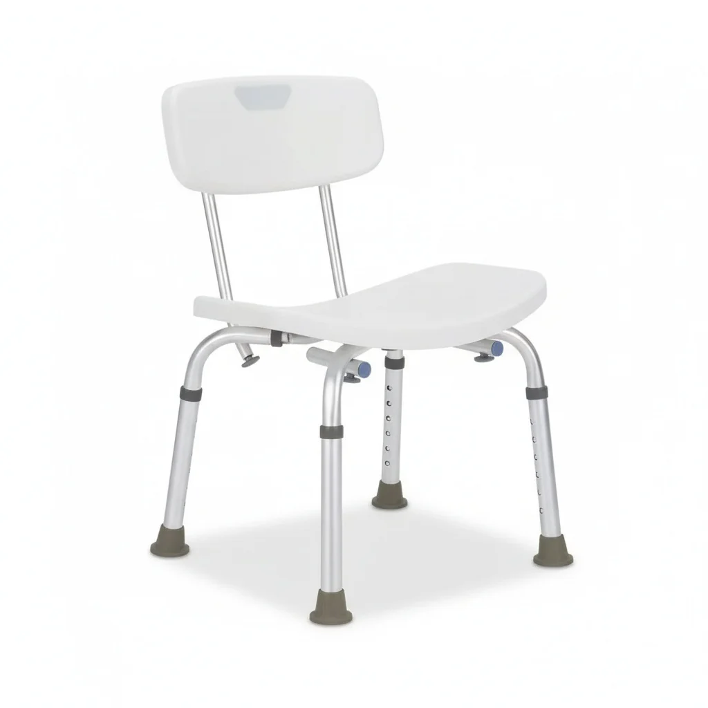 

Алюминиевое кресло для душа, легкое регулируемое кресло для душа, нескользящее сиденье для душа, медицинское кресло для душа для пожилых людей и людей с ограниченными возможностями