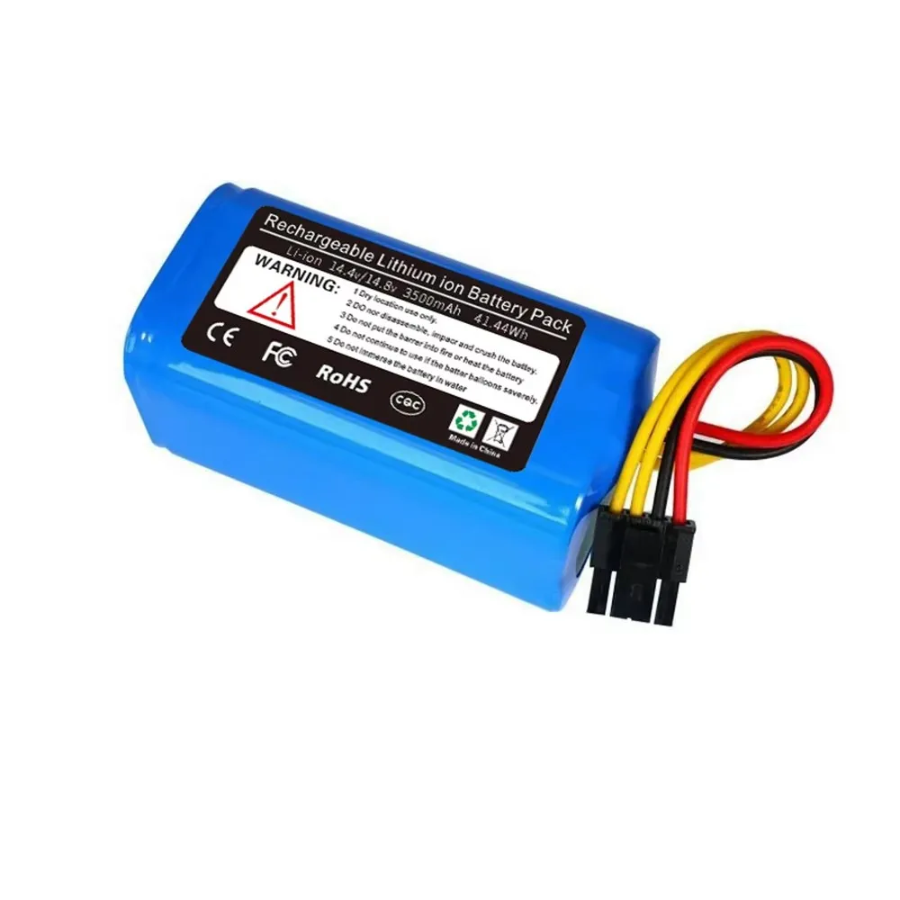 14.8V/14.4V 3500mAh Li-Ion Battery for Airrobo P10 For 360 C50 for SRV 9250BK for Proscenic KAKA760 Summer P1 P1S P2S P3