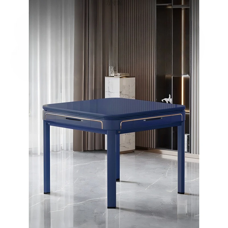 Silent mahjong machine automatic household dining table dual-purpose new multi-function integrated