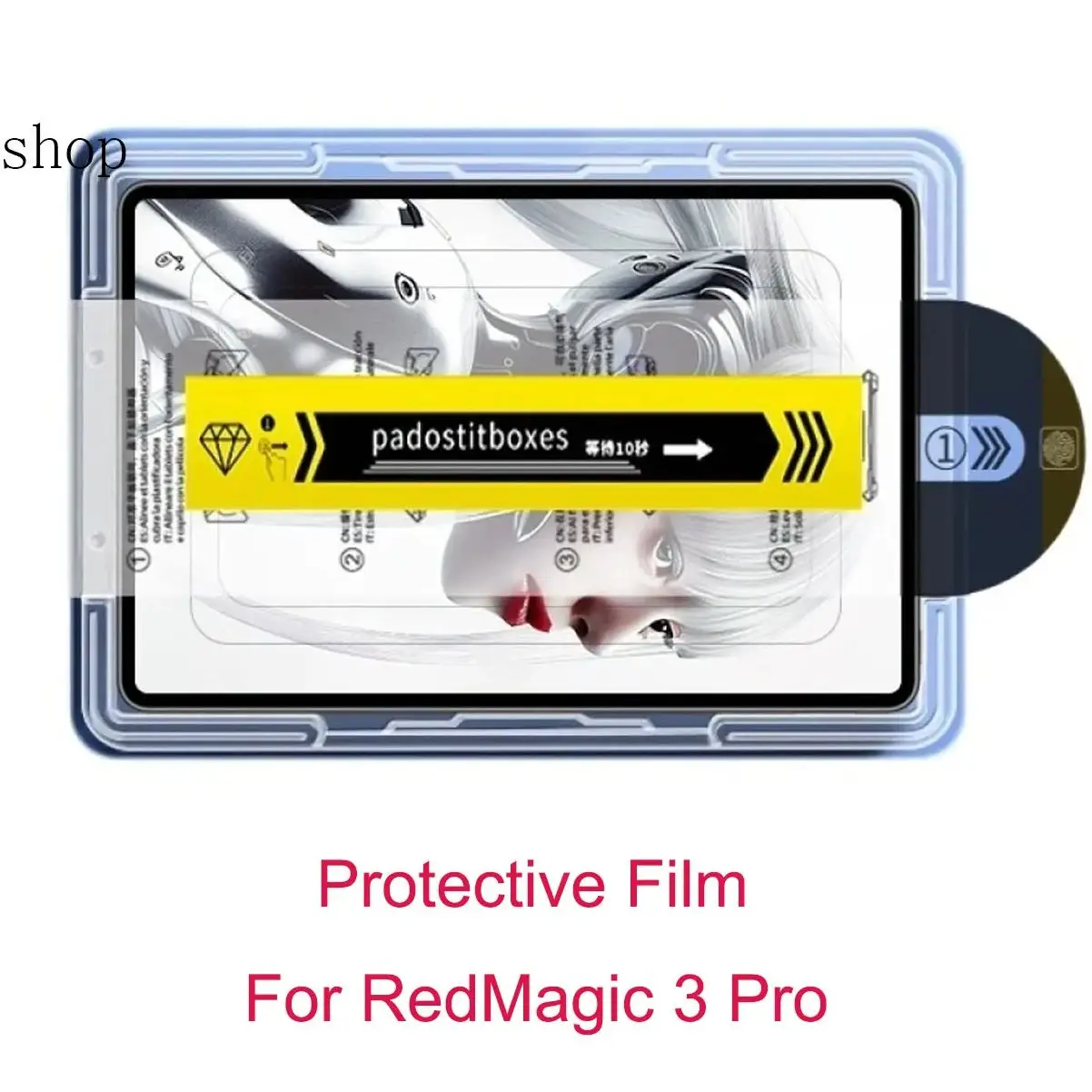 

9H Tempered Film For RedMagic Astra Gaming Tablet Tempered Glass Protective Film For Red Magic 3 PRO With Film Tool