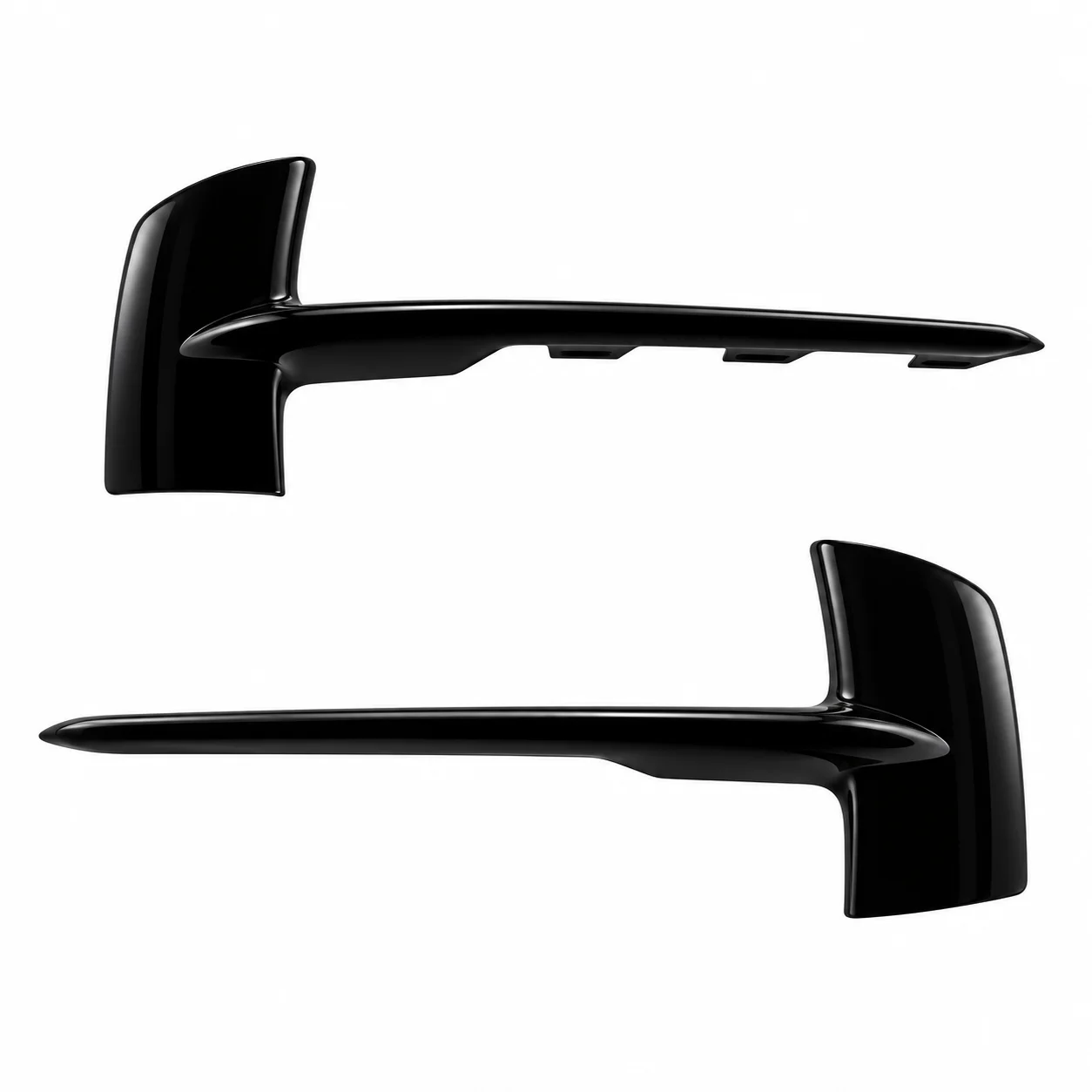 1 Pair Car Front Bumper Grille Trim Molding Decorative Strips Replacement For BMW X5 F15 2013-2018 OE 51117303113 51117303114
