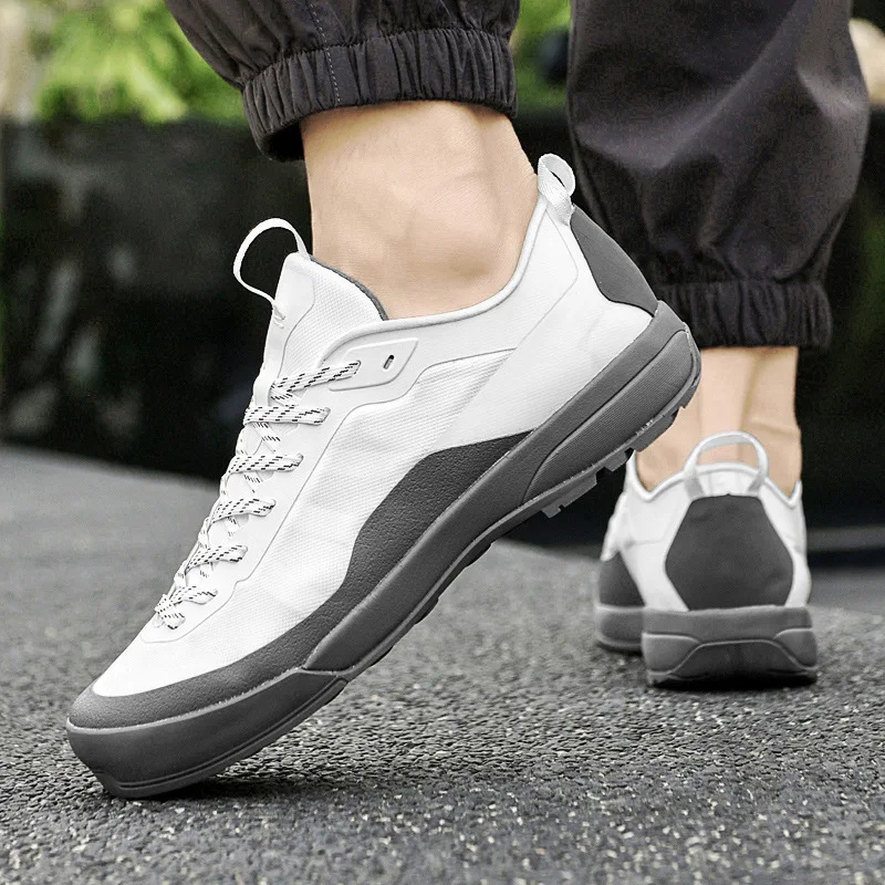 

Men's Hiking Shoes Fashion Lightweight Outdoor Sneakers Men Walking Shoes Comfort Non-Slip Wear Resistant Sport Shoes Size 38-45