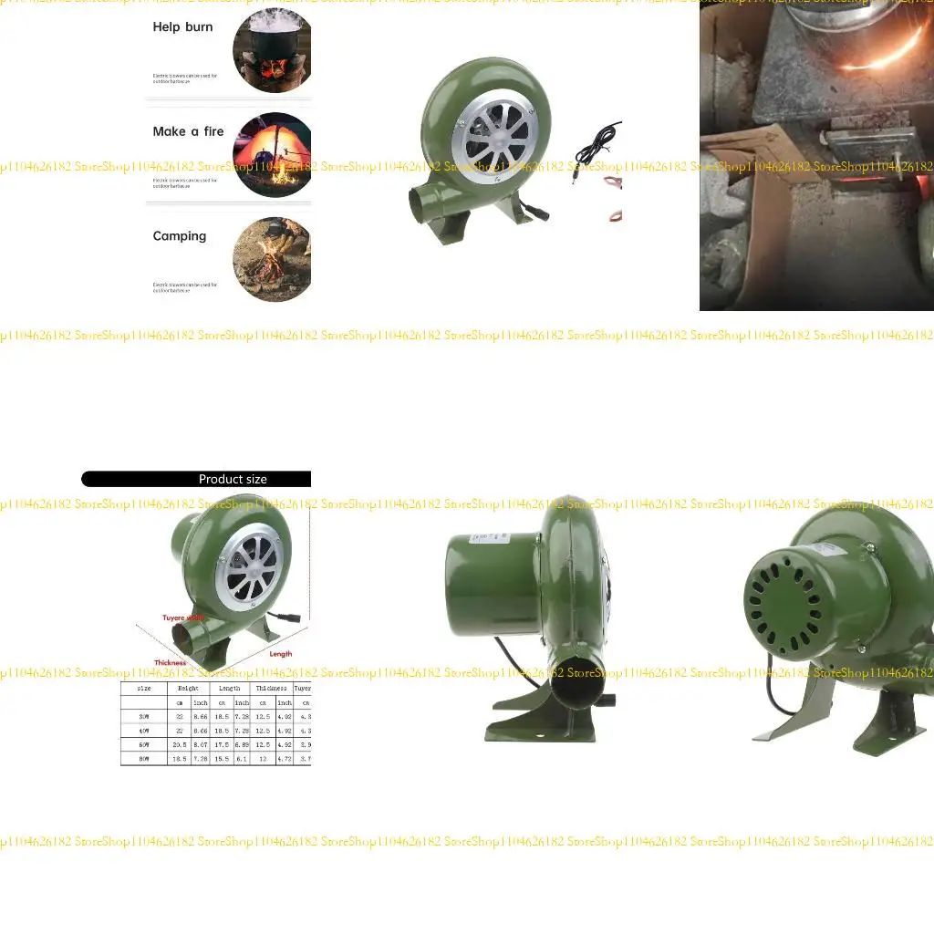 

Q2Q4 Вентилятор BBQ с контроллером скорости и DC5.5x2,1 мм Вентилятор с переменной скоростью. Вентилятор BBQ для наружных