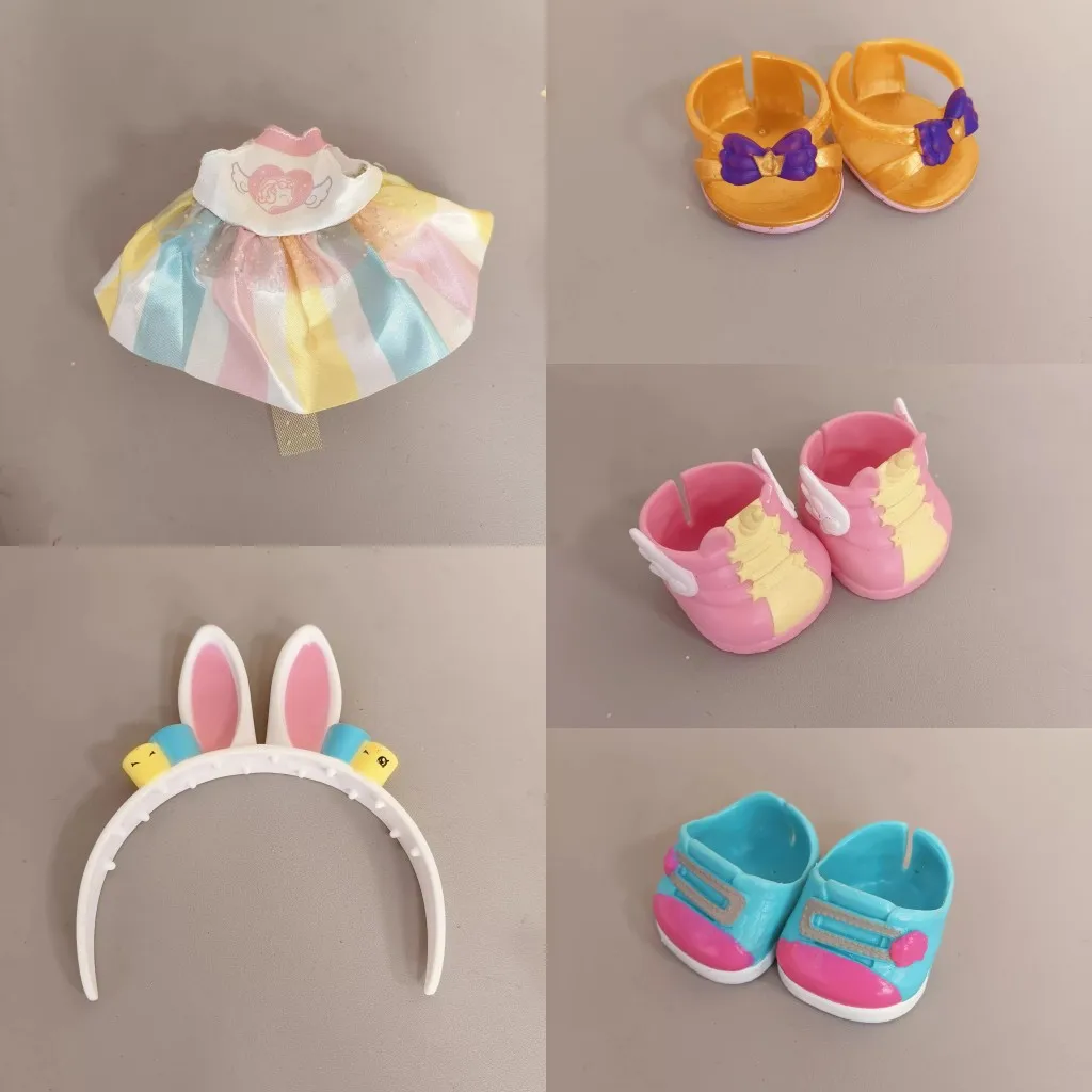 original diy big shoes rainbow clothes kuailesenlin kendis