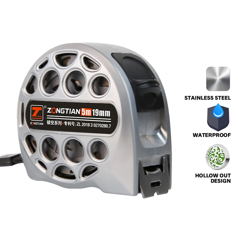 

Высокоточные измерительные инструменты ABS 3/5/7, 5 м, бытовая деревообрабатывающая линейка, утолщенная водонепроницаемая и антикоррозийная рулетка