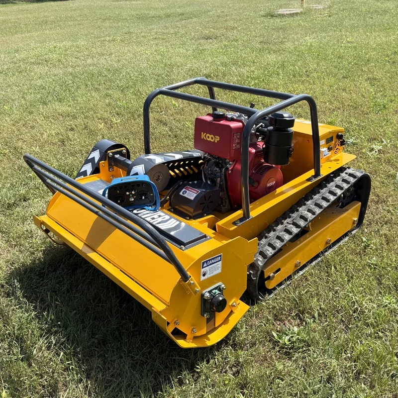 Customized Self-propelled brushless motor lawn mowing robot Y-shaped blades factory direct sales suitable for all terrains