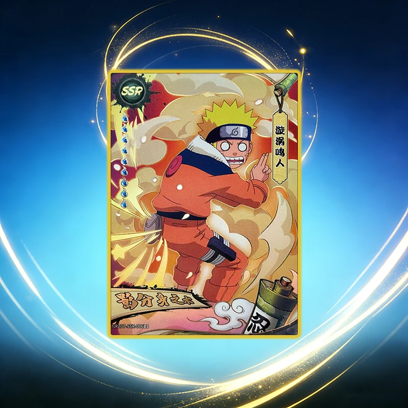 KAYOU NARUTO SSR SERIES Haruno Sakura Tsunade Uzumaki Naruto Uchiha Sasuke Japanese Anime Collection Card Toys Gift