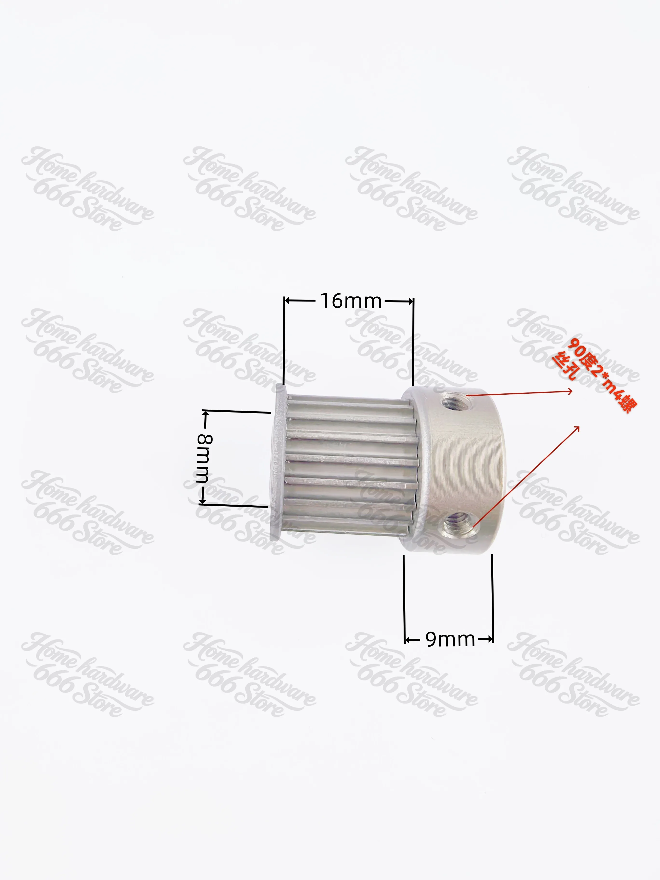 Synchronous Pulley 3M-20 Tooth KF Type