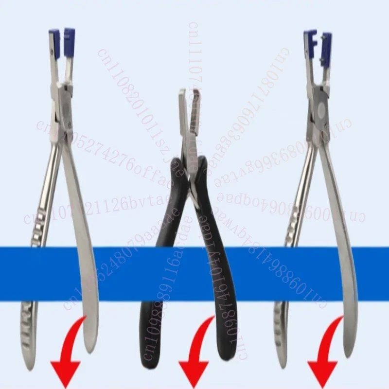 Eyeglasses Plier Set Double Rubber Plug Processing Storage Box Rimless Disassembly Glasses Frames Optical Tools Repair Kit