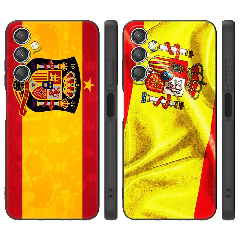 Spain Coat of Arms Flag Case For Samsung Galaxy A15 A14 A05 A34 A54 A52S A53 A33 A23 A24 A13 A12 A22 A32 A50 A51 A70 A71 A73 5G