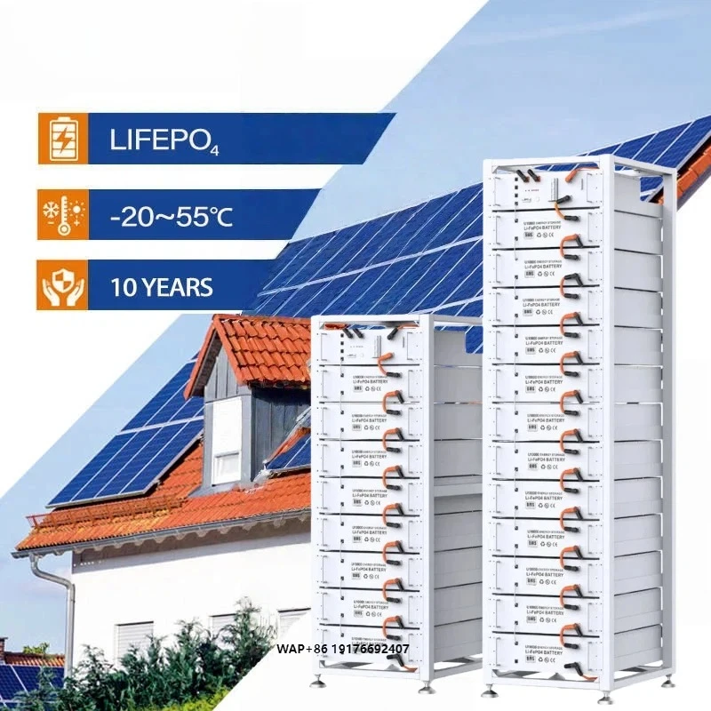 Luminovasolar OEM ODM Service 51.2v 100Ah Rack Mount High Voltage Solar Lithium Lifepo4 Battery for Energy Storage Factory Price