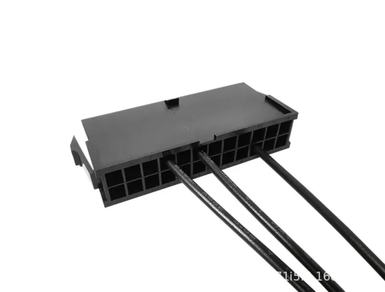 Câble en cuivre et étain de 54cm, 24 broches femelle ATX PSU, alimentation PC, testeur de démarrage, cavalier de démarrage avec interrupteur marche/arrêt