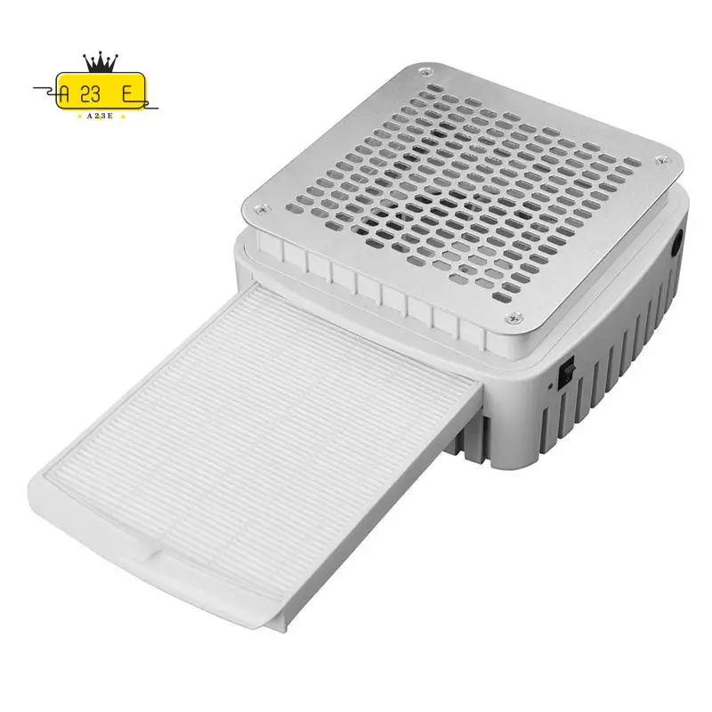 

A23E-встроенный пылесборник для ногтей, настольный пылесос для ногтей, гель для ногтей, маникюрный стол, коллектор, вытяжной вентилятор с фильтром