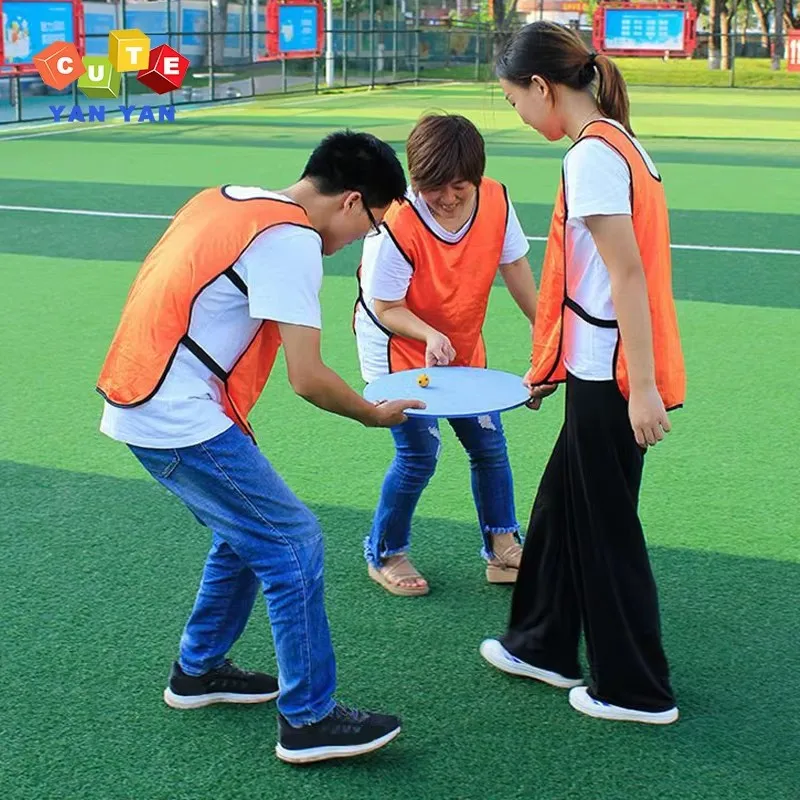 Kinderen Volwassen Spalkrelais Vilten bord Leuke spellen Buitenspeelgoed Teamgebouw Rekwisieten Interactie Zintuiglijke balans Sport Uitbreiden Training