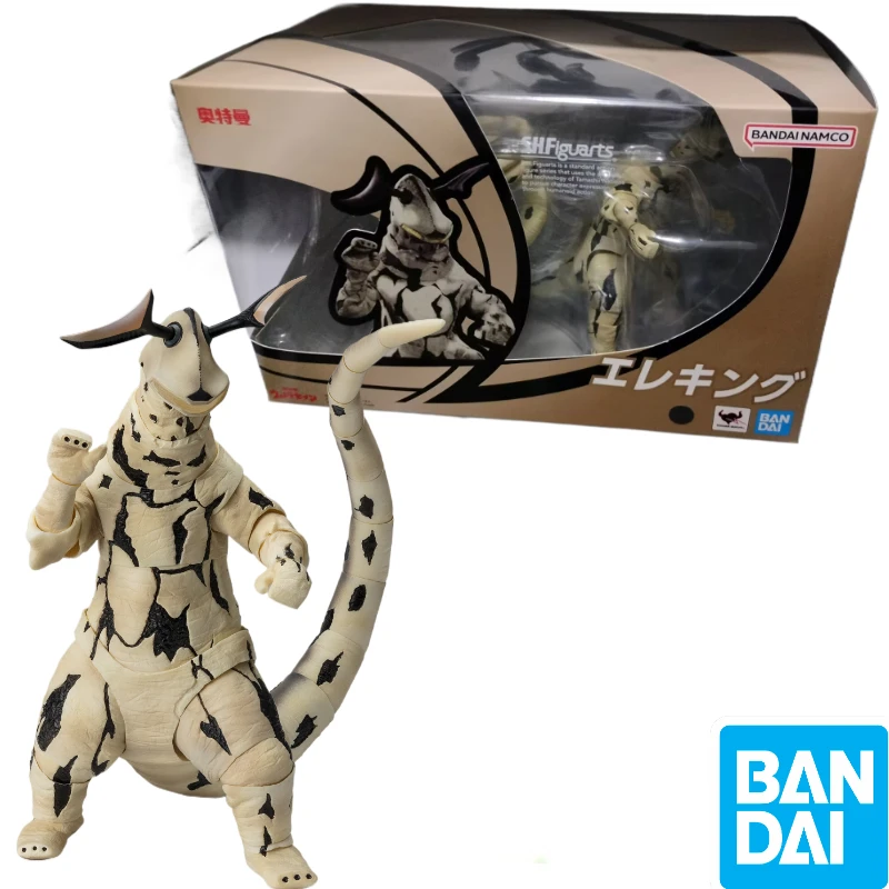 

In Stock BanDai SHF Ultraman Series EleKing Action Figures Anime Peripheral Model Toys Gift