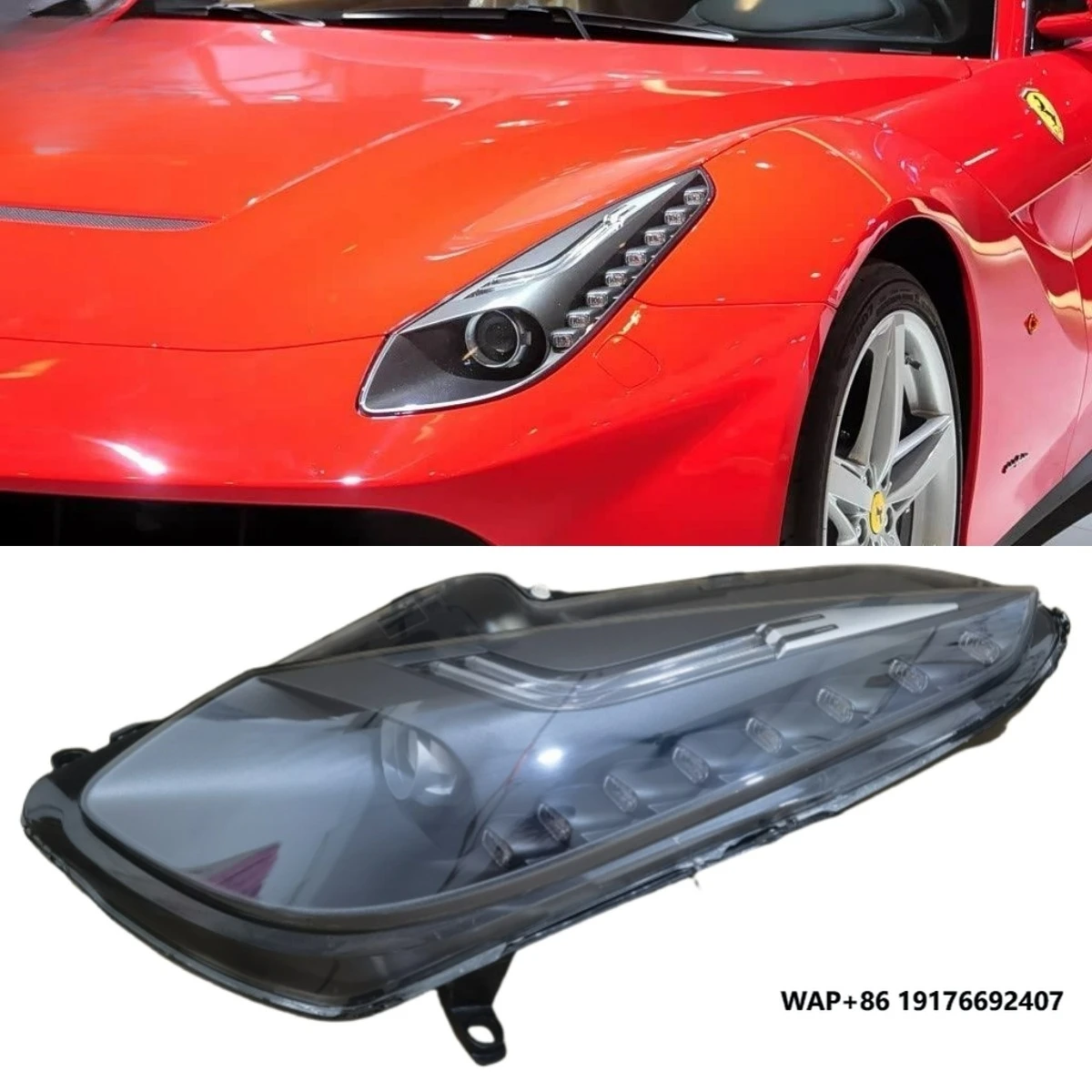 

ForFerrari F12 Original Headlight Assembly 2012-2017 Ferrari F12tdf Car Light F12 Berlinetta Headlamp LED DRL