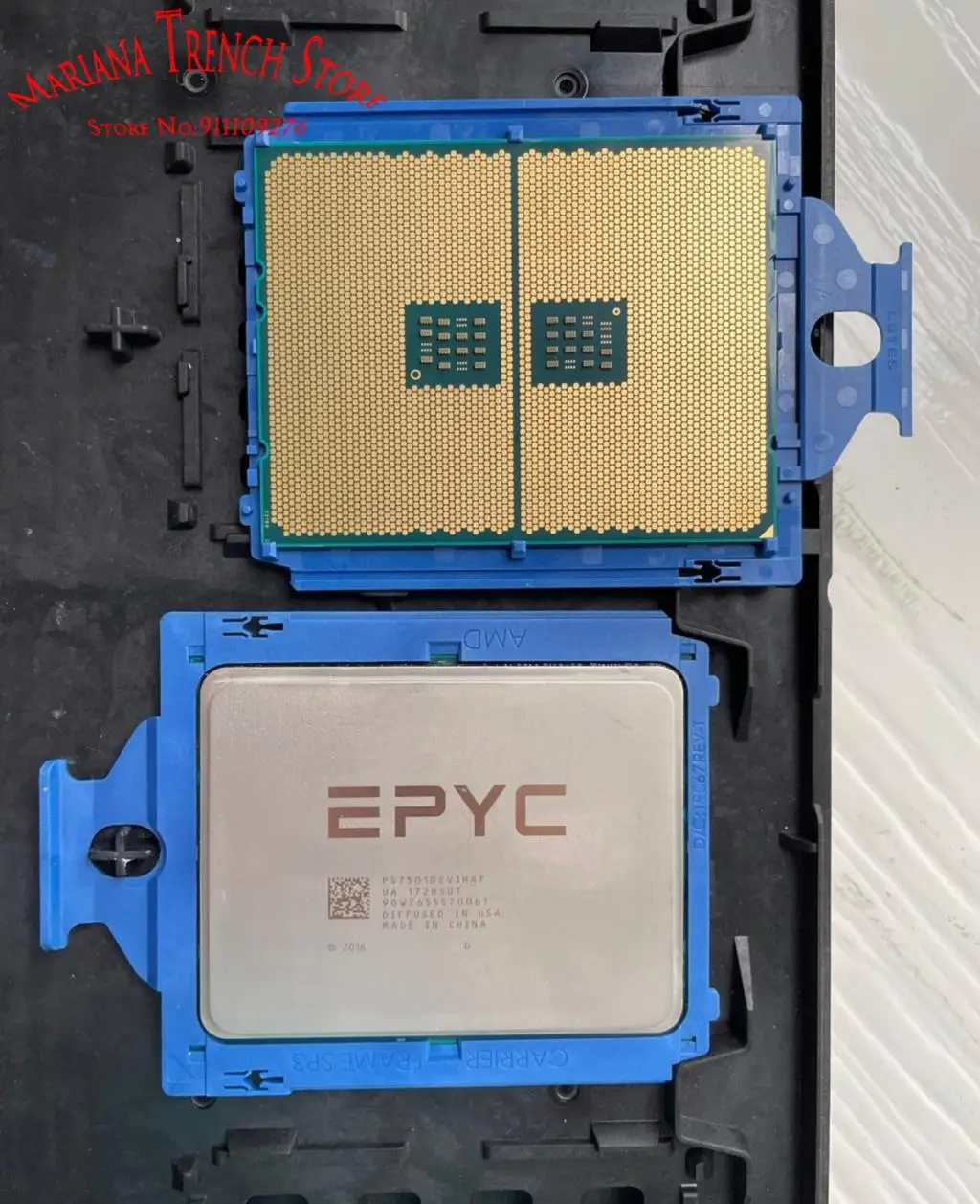 Processor for EPYC 7501  32 Cores 64 Threads Base Clock 2.0GHz Max.Boost Clock Up to 3.0GHz L3 Cache 64MB  TDP 155/170W