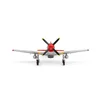 LEDライト付き飛行機xka280 P-51,3d 6gシステム,翼幅560mm,2.4ghz,4ch epp rc,戦闘機,rtf,車のおもちゃ,初心者へのギフト 5