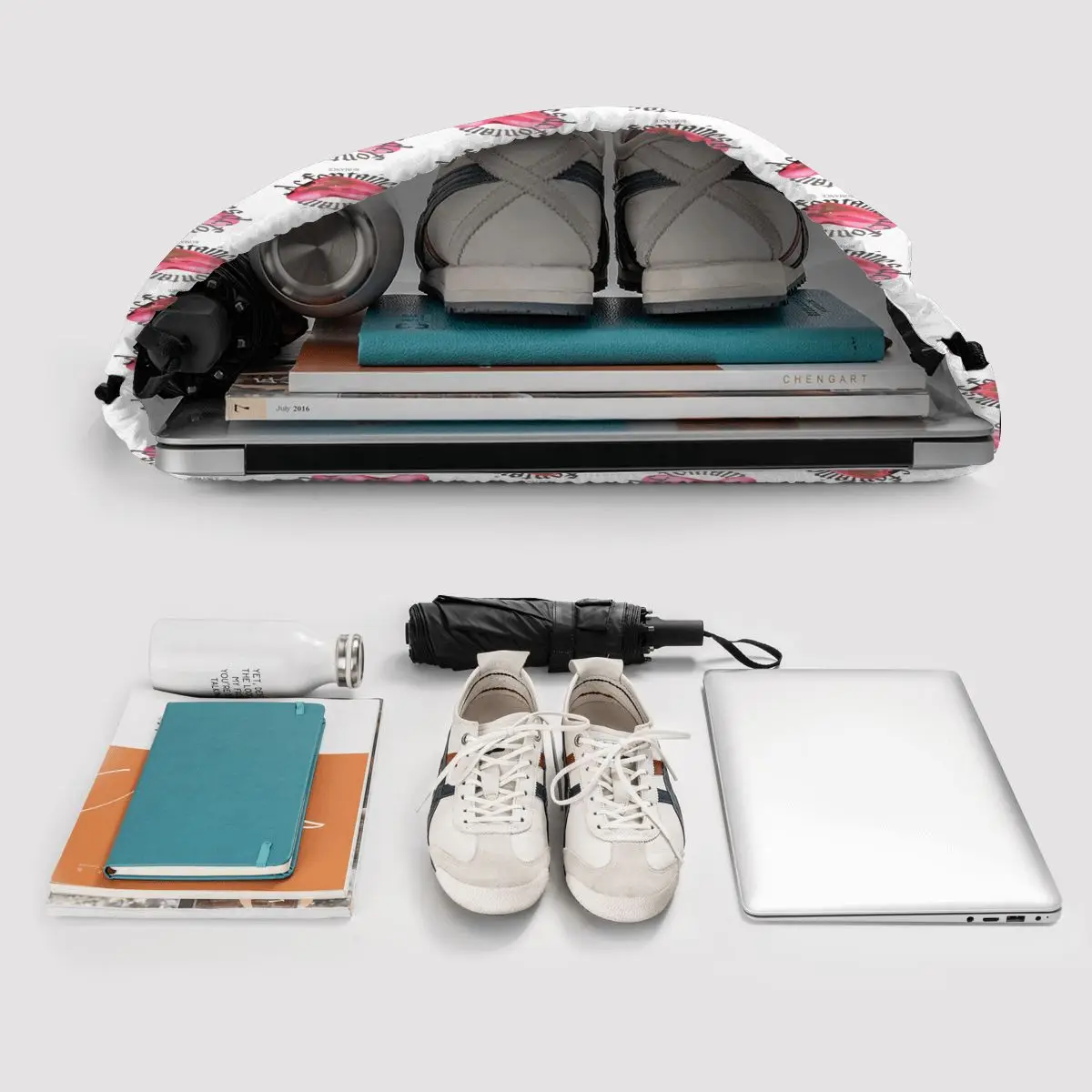 حقائب ظهر Fontaines DC Romance متعددة الوظائف محمولة برباط حقيبة تخزين حقائب كتب للسفر والمدرسة #5