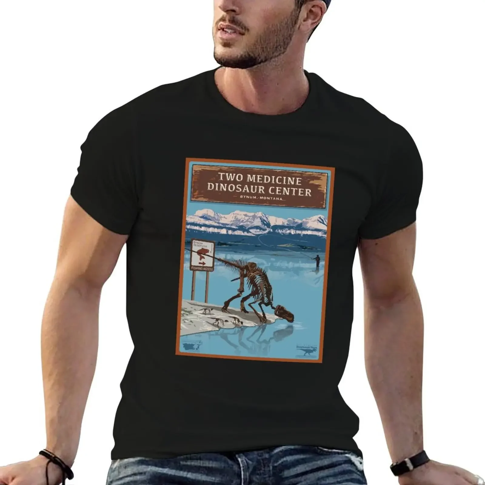 

Two Medicine Dinosaur Center T-Shirt clothes fashion shirts mens cotton t shirts
