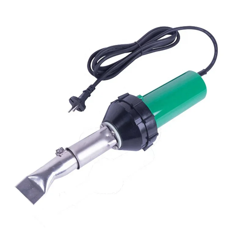 1600W Plastic Welder Hot Air Weld Gun with Roofing Seam Rollers/Seam Tester Probe and Weld Nozzle Plastic Carrying Case