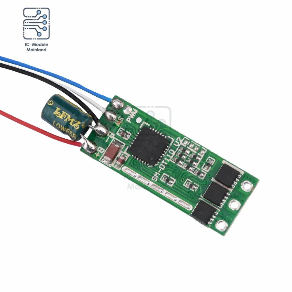 2S 7-15A Miniature Brushless Motor Driver Board Aeromodelling Brushless Electric Regulator Motor Driver 4-wire Module