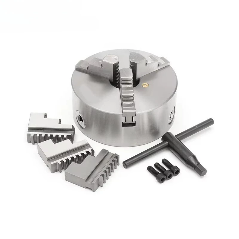 

Прецизионный стальной токарный патрон 165 мм, 3-кулачковый, самоцентрирующийся, ручной зажимной, K11-165, сертифицированный CE, точность 0,05 мм, для мини-станков