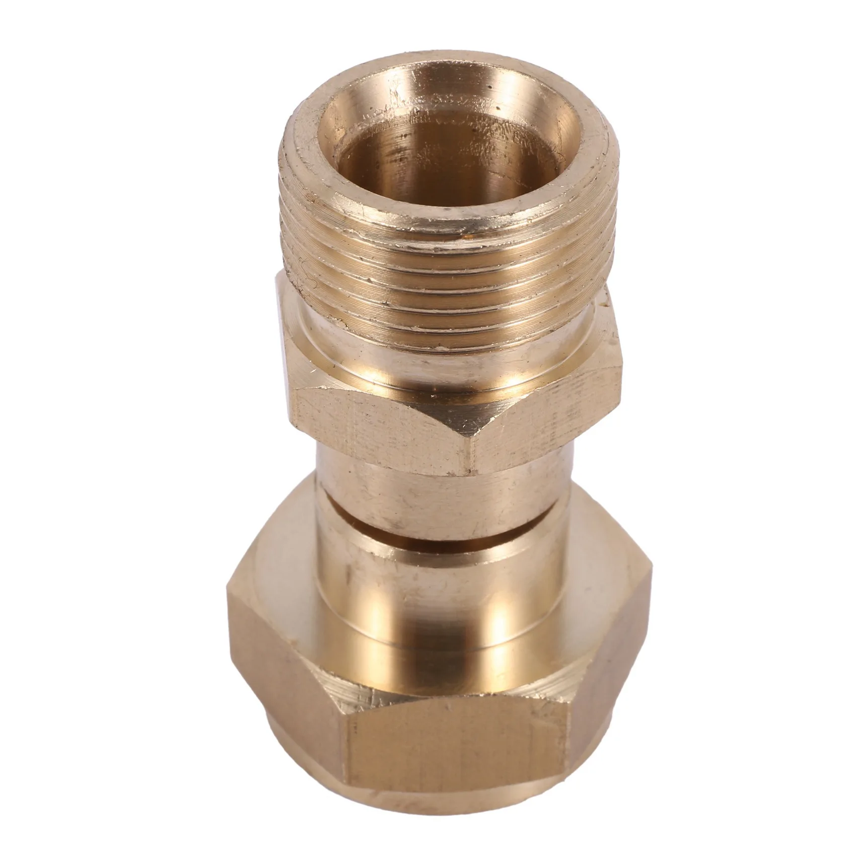 AT19-2X Pressure Washer Swivel Joint, Kink Free Gun To Hose Fitting, Anti Twist Metric M22 14Mm Connection, 3000 Psi