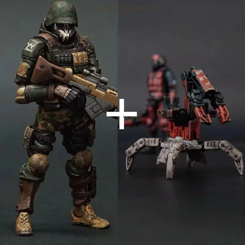 

【In Stock】FAV-A41 Swirl Special Soldier A42 Land Flea Reprint 1/18 Can Move People To Hold A Gift Collection.