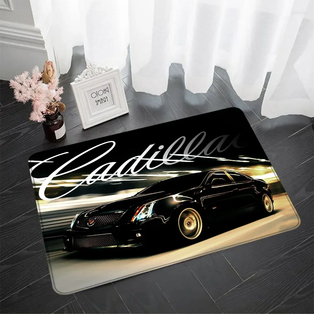 C-cadillac Bathroom Rug Entrance Doormat Living Room Mats Baby Mat Kitchen Carpet Custom Home Carpets Rugs Bath Foot Prayer Door