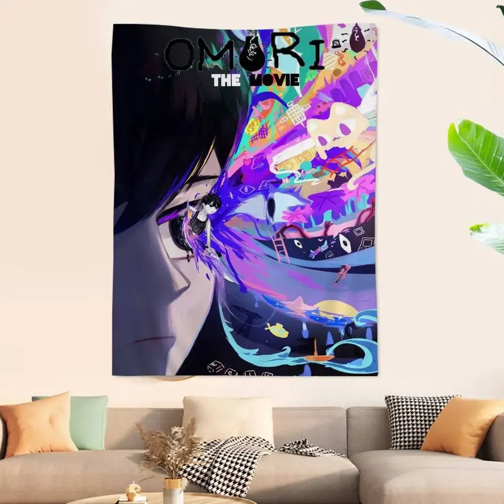 Hot Game O-Omori Hanging Bohemian Tapestry Bohemian Wall Tapestries Mandala Kawaii Room Decor