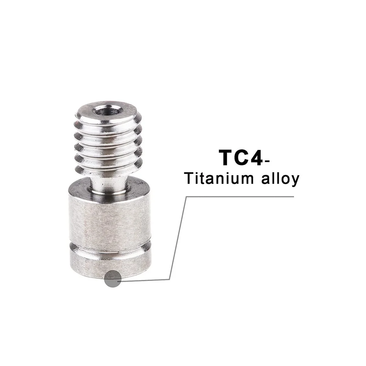 Hotend-rotura de calor de titanio, boquilla de 4mm, acoplador neumático, calcetín de silicona Creality Ender 3 PRO, actualizaciones