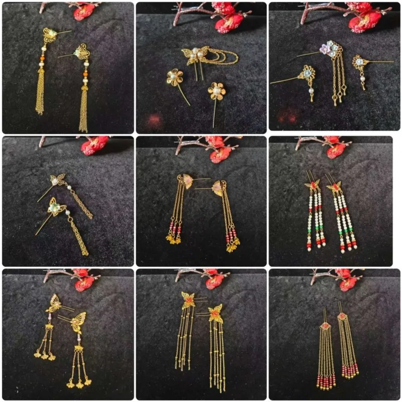 

Новинка 2026: Креативный головной убор ручной работы в старинном стиле для кукол 30 см, простой китайский головной убор для кукол 30 см, аксессуары для кукол LJ321