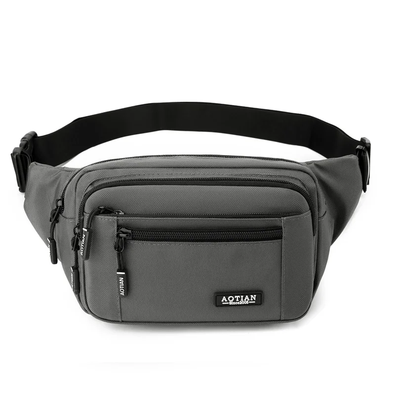 

Men Male Waist Bag Zipper Chest Bag Sport Run Fanny Pack Crossbody Bag Fashion Waist Belt Bags Phone Purse Waist Pack for Women