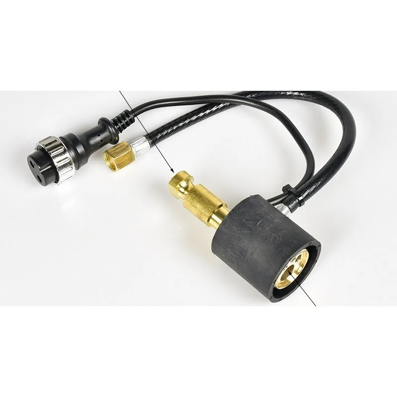 Suitable for Panasonic wire feeder to European-style welding torch connector, two-guarantee welding machine conversion plug