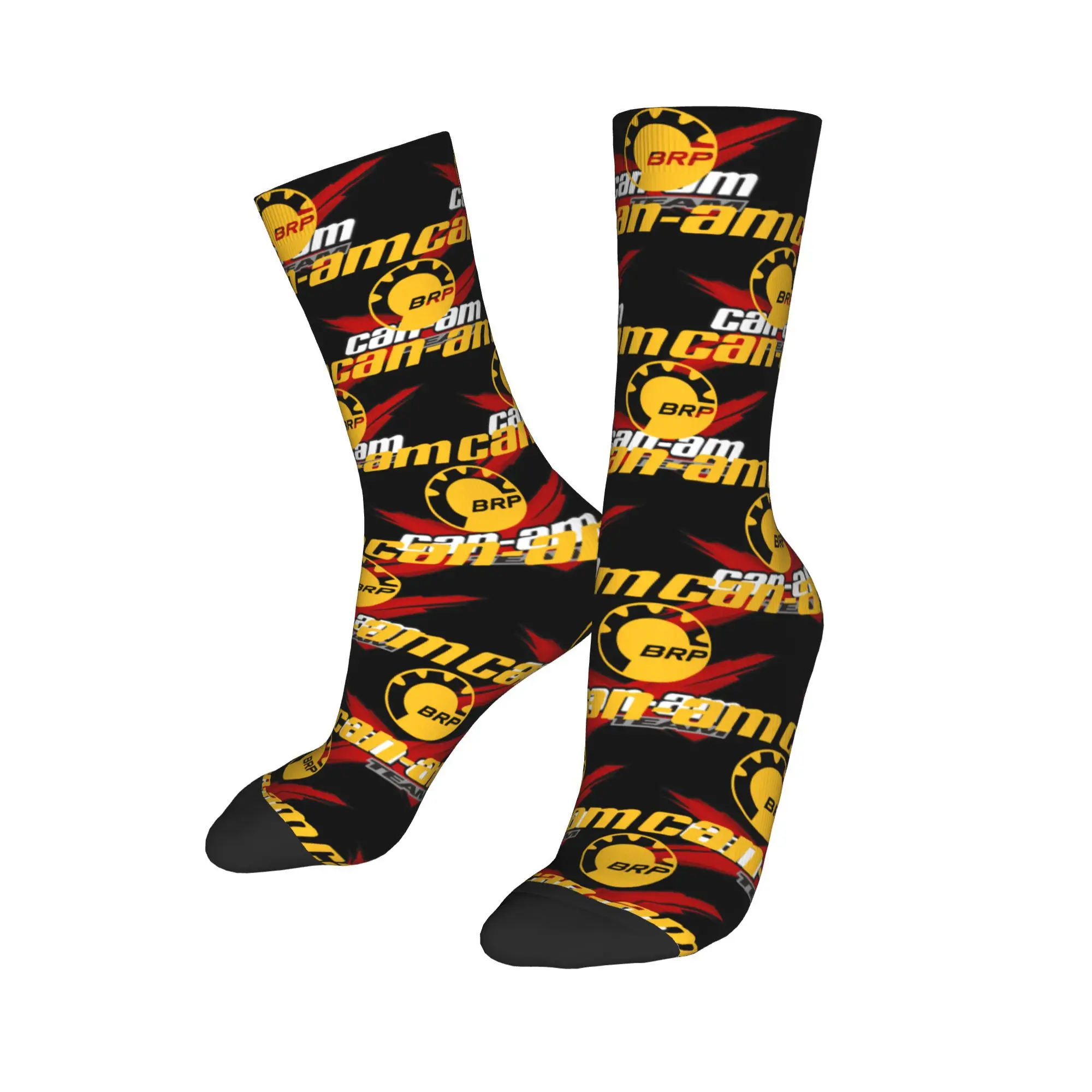 

Custom Can-Am Logo Men's Crew Socks Unisex Cute 3D Printed Dress Socks