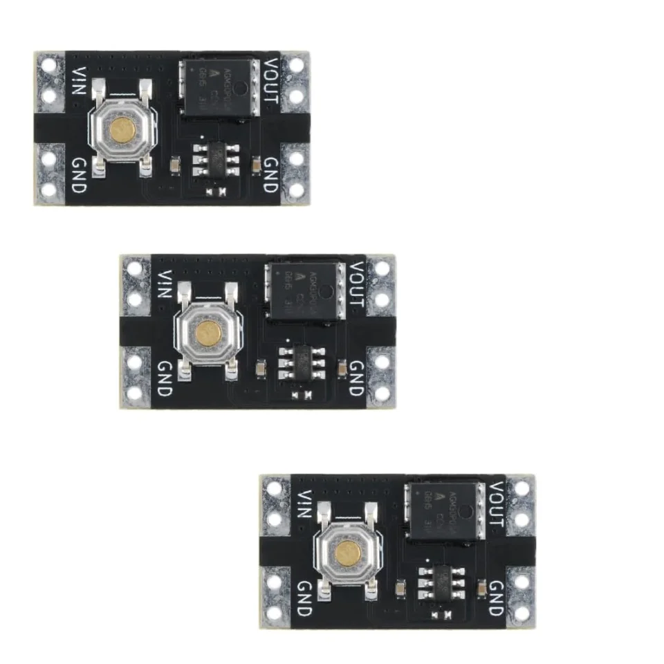 Single - Button XL - 10AL Switch Module: Tilt - enabled, 10A Current Capacity, Ultra - low 300nA Power Consumption