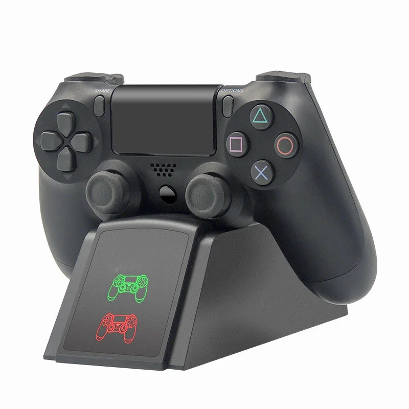 PS4 Controller Fast Charging Dock Station Dual Charger Stand with Status Indicator for Play Station 4/PS4 Slim/PS4 Pro