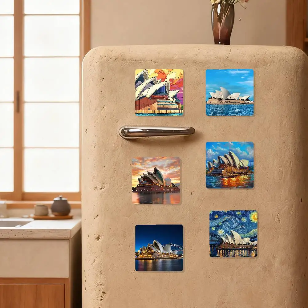 Sydney Opera House Refrigerator Magnet Personalized Creative Magnetic Stickers With Magnets